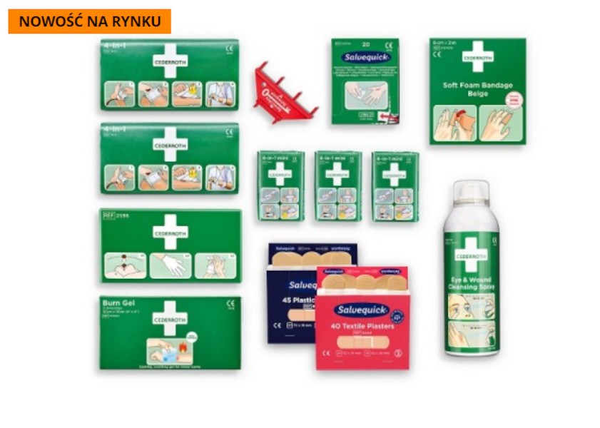 Zestaw Uzupełniający Do Apteczki Cederroth First Aid Station 51011026