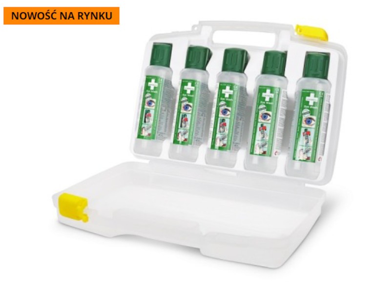 Walizka Z Płukankami Cederroth Eye Wash 5 X 500 Ml