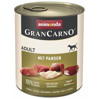 Animonda GranCarno Orginal Adult puszki wieprzowina z flakami 800 g