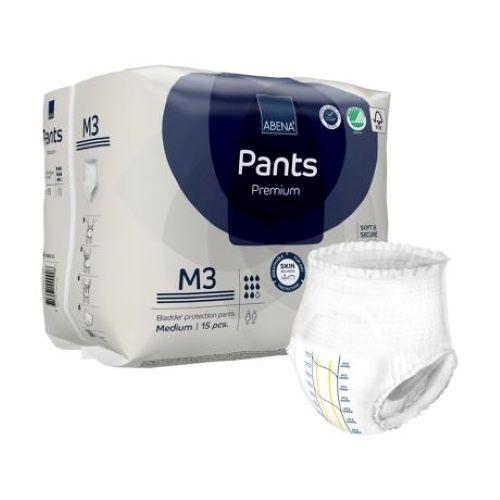 ABENA Pants Premium M3 Majtki chłonne, 15 szt. - >>> DARMOWA od 99zł 