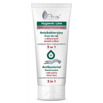 Ava Labolatorium Hygienic Line Krem antybakteryjny 2w1 z aktywnymi jonami srebra 200ml