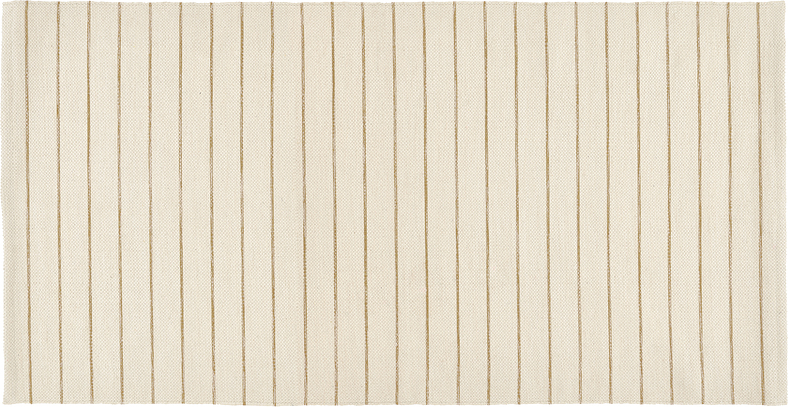 Dywan Line 75 x 150 cm beżowo-brązowy