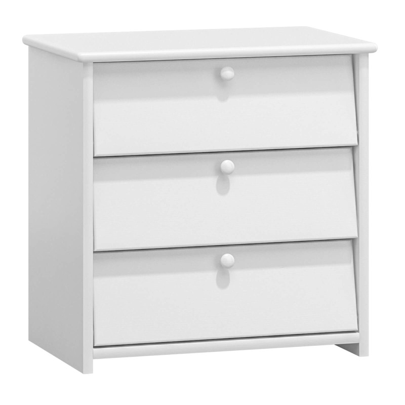 Szafka na buty sosnowa nr15 biała