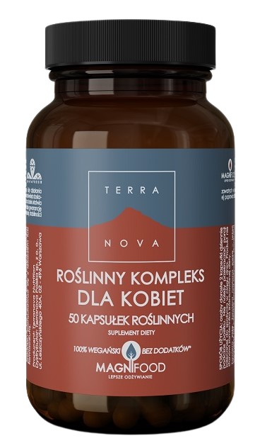 Terranova Roślinny Kompleks Dla Kobiet 50 kaps.