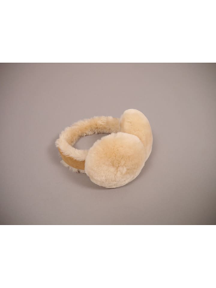 Kaiser Naturfellprodukte H&L Nauszniki w kolorze beżowym