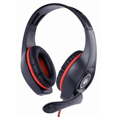 Gembird GHS-05-B Czarno-Czerwony