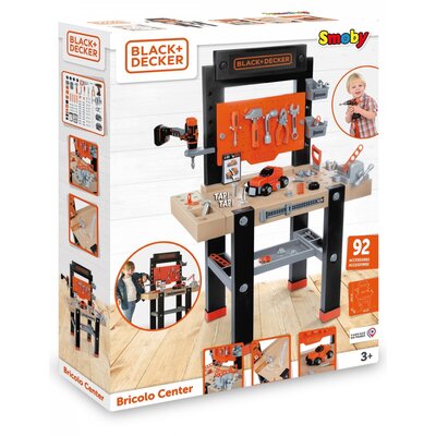 SMOBY Black&Decker Warsztat Bricolo Center 92 Akcesoria