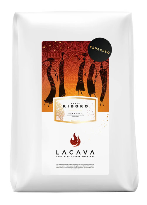 Kawa ziarnista LaCava Kenia Kiboko Espresso 1kg
