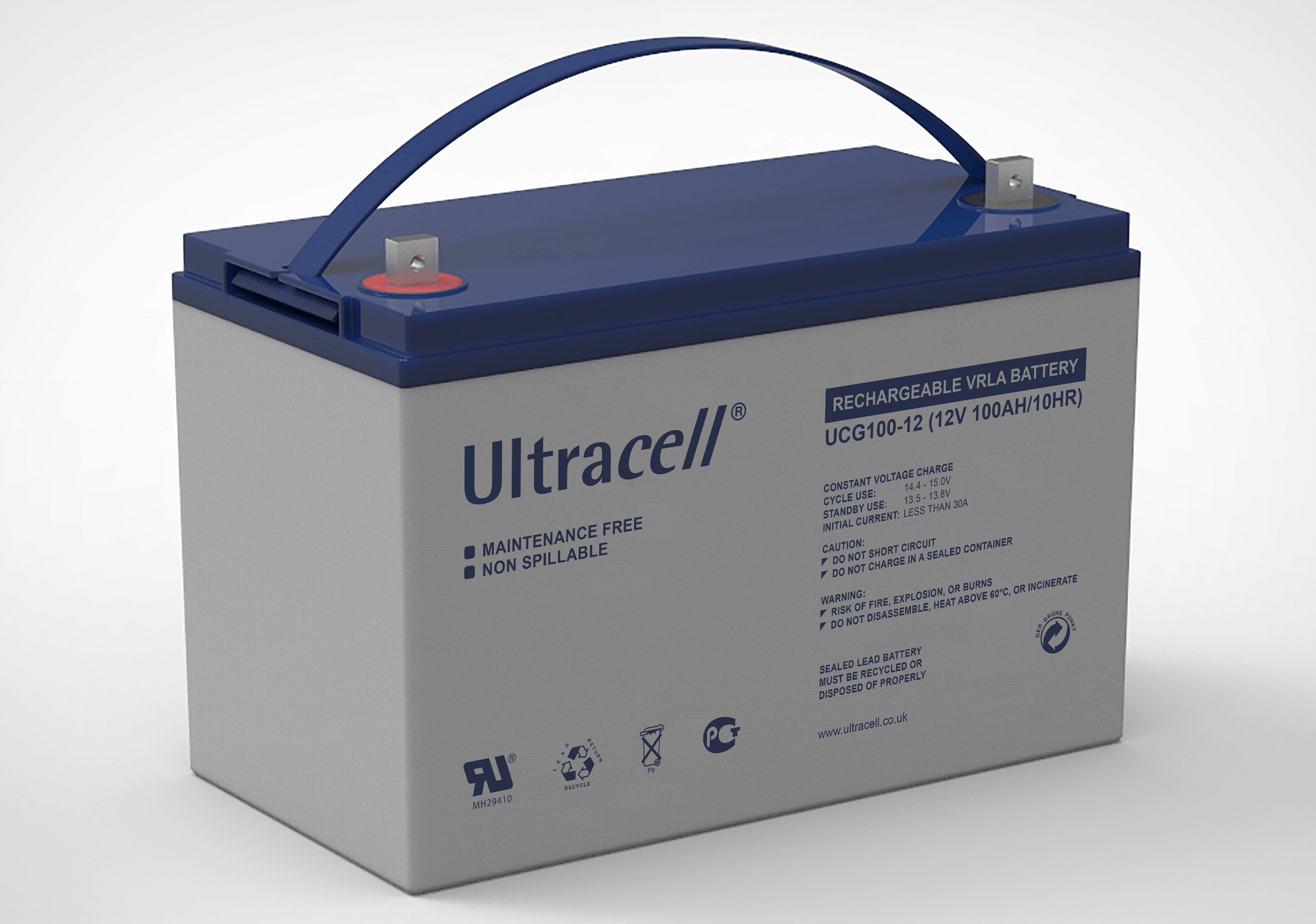 Akumulator AGM ULTRACELL UCG 12V 100Ah żelowy  - Raty 0% - 38 sklepów w całej Polsce