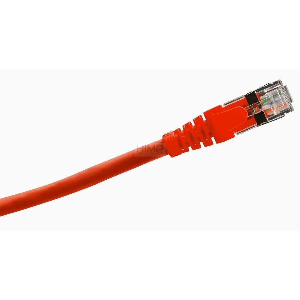 LCS Kabel krosowy kat. 6A S/FTP 1M LS0H czerwony Legrand 051870