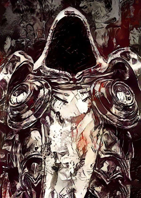 Reinders, Plakat, Legends of Bedlam - Tyrael, Diablo, 50x70 cm