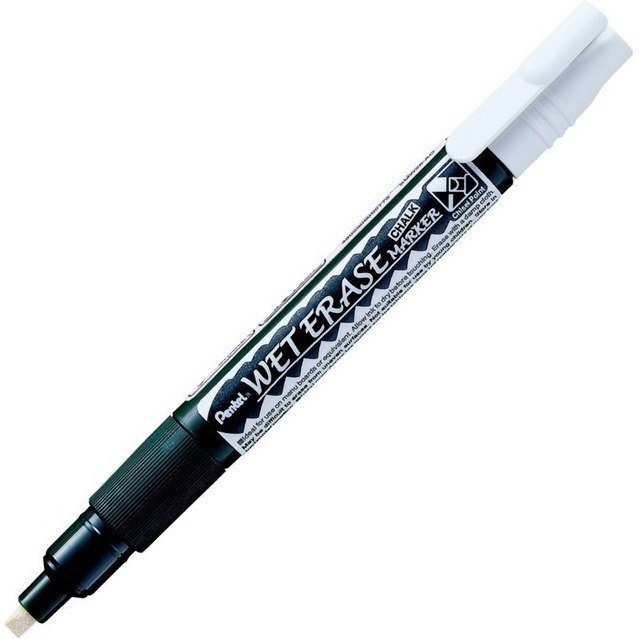 Pentel kredy marker, czarny SMW26-AO