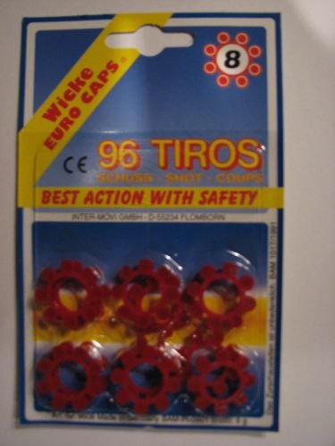 Pulio Kapiszony 8 strzałowe do bębenka 96 strzałów 0719 Wicke