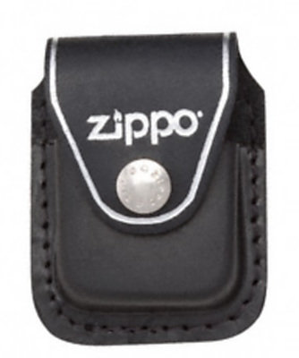 Zippo USA Zippo Etui skórzane z klipem na zapalniczkę czarne