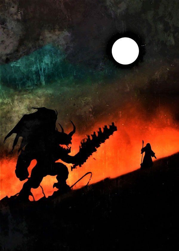 Reinders, Plakat, Władca Pierścieni Vintage Poster, 50x70 cm