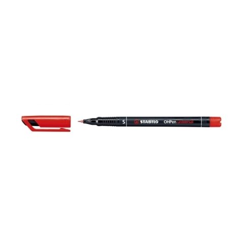 Stabilo Foliopis OHPen 0,4mm czerwony 841/40