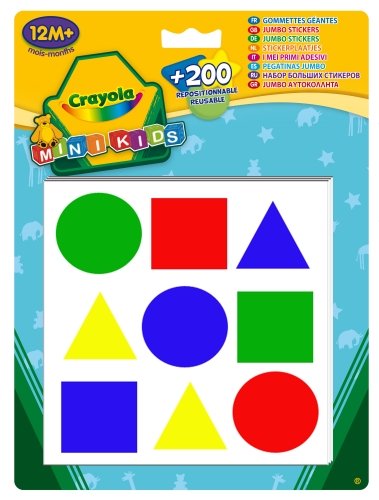 Crayola, zestaw kreatywny Naklejki Mini Kids Jumbo