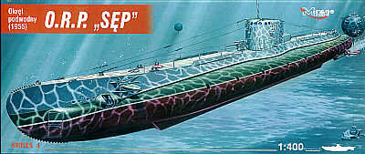 Mirage Hobby Okręt Podwodny Sęp 1955