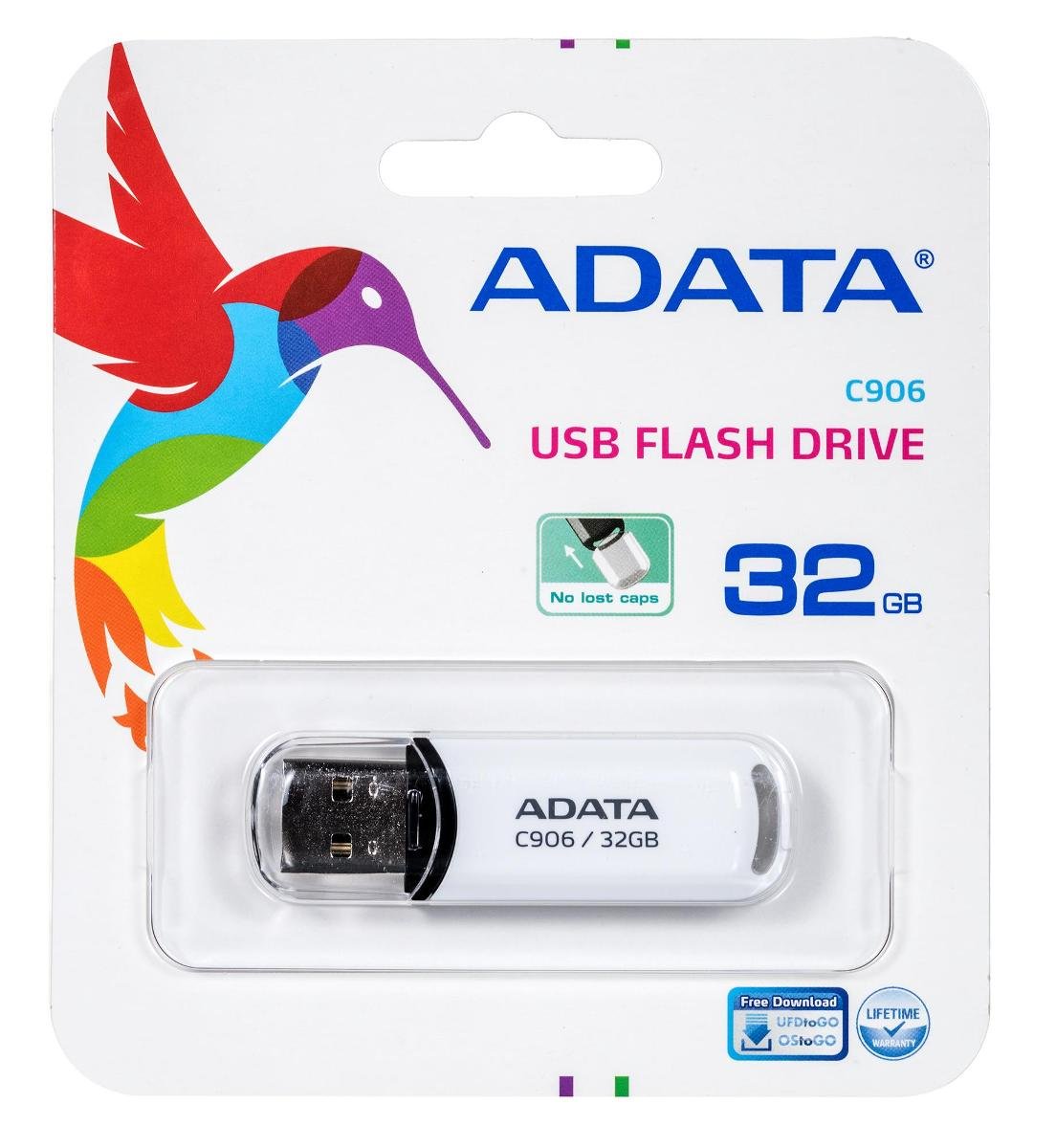 DashDrive Classic C906 32GB USB2.0 białe