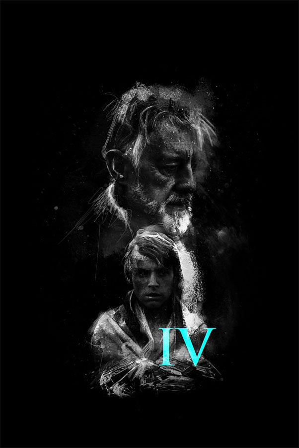 Reinders, Plakat, Star Wars Gwiezdne Wojny epizod IV, 30x40 cm