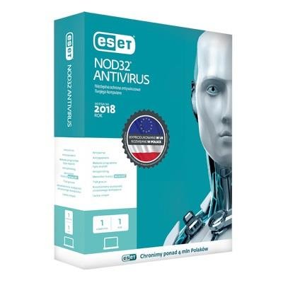 ESET NOD32 Antivirus 5.0 Box 1 stan/36mies