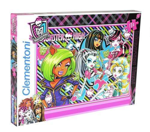 Nieprzypisany Puzzle 104 elementy Monster High WIKR-085611