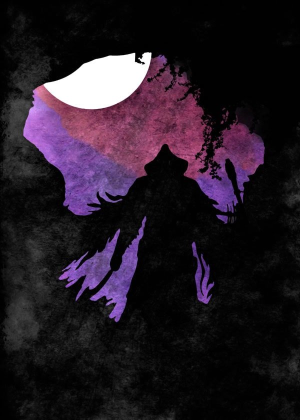 Reinders, Plakat, Moonlight Caverns - Bloodborne, 42x59,4 cm