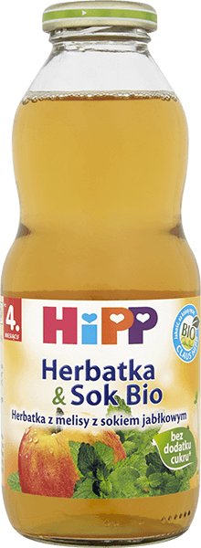 HiPP Herbatka z melisy z sokiem jabłkowym BIO (500g)