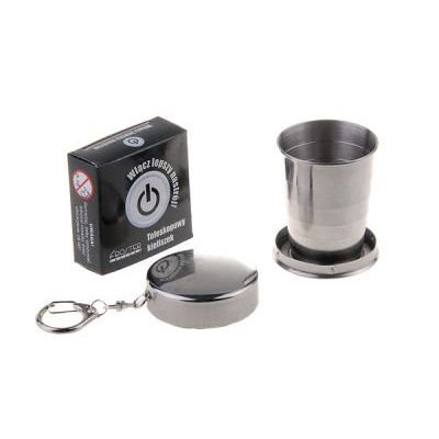 Kieliszek Teleskopowy składany pod namiot brelok