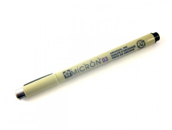 Cienkopis Pigma Micron, czarny, 0,35 mm