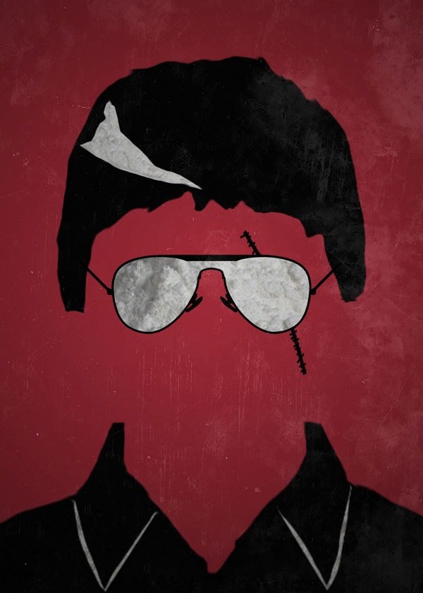 Reinders, Plakat, Narco Charlatans - Tony Montana, Cocaine, 42x59,4 cm