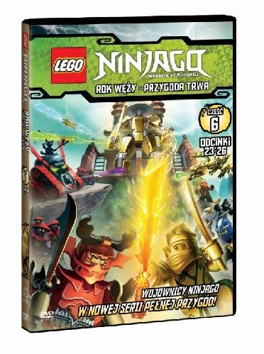 Lego Ninjago Rok węży Przygoda trwa DVD