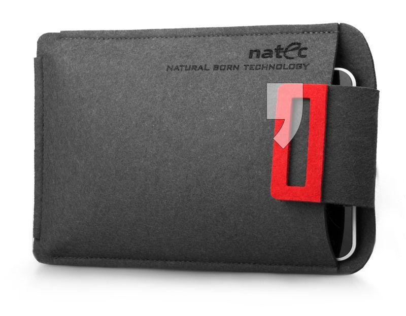 Natec Sheep Grey-Red, etui na tablet 10