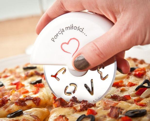 Gift World Gift World, Porcja miłości, Zakochany nóż do pizzy