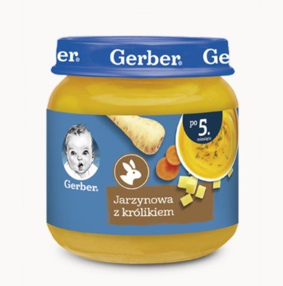 Gerber JARZYNY/KRÓLIK 125 G po 5 miesiącu