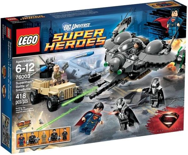 LEGO Super Heroes Super Heroes Superman Bitwa o Smallville 76003