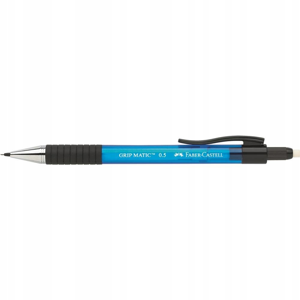 Faber Castell Ołówki automatyczne GRIP-MATIC niebieski 137551)