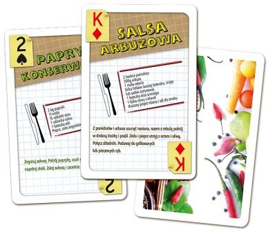 Trefl Karty do gry - Przepisy kulinarne 23023