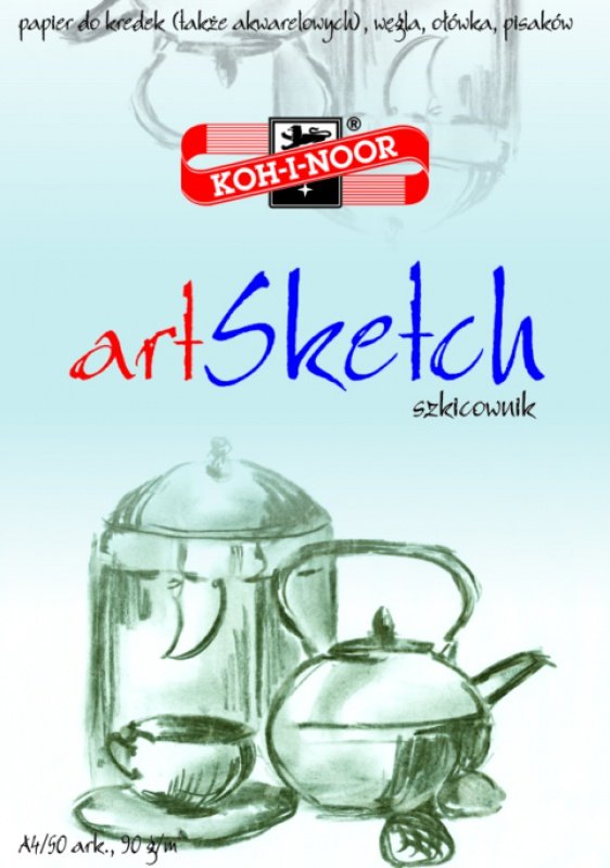 Koh-I-Noor Blok szkicowy Art Sketch A4 50 arkuszy