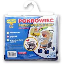 Topgal 1801 Pokrowiec foliowy na wózek głęboki