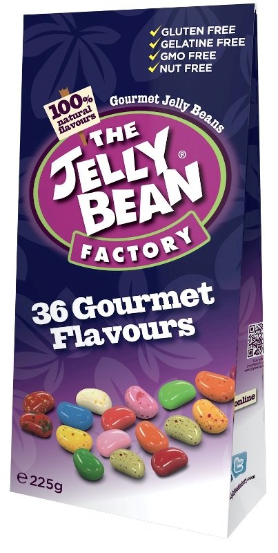 The Jelly Bean Factory, żelki fasolki wszystkich smaków, 225g
