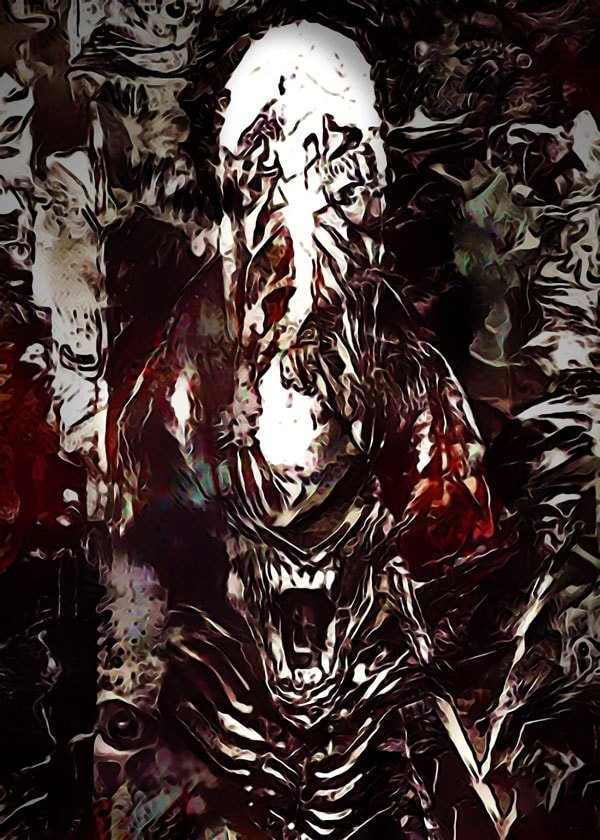 Reinders, Plakat, Legends of Bedlam - Xenomorph, AvP, 40x50 cm