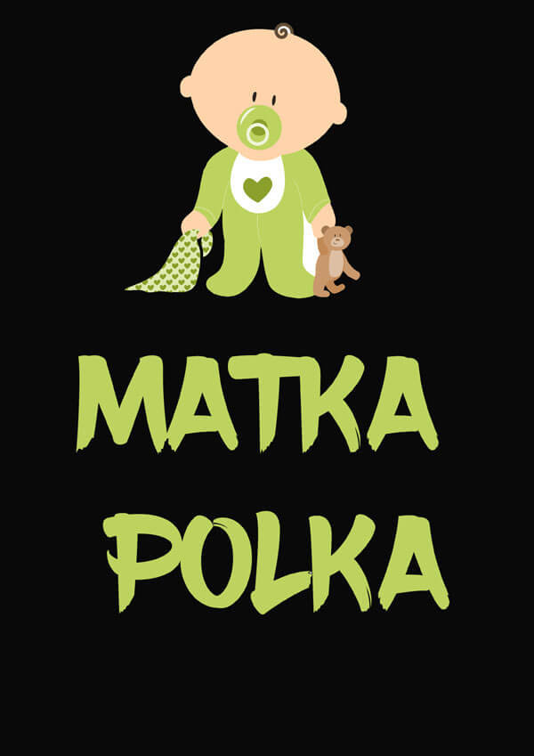 Reinders, Plakat, Matka Polka, black, 50x70 cm