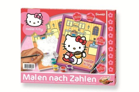 Simba Zabawka Hello Kitty w kuchni - malowanka 609140460
