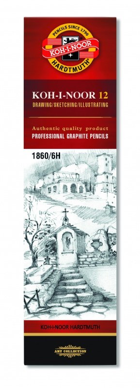 Koh-i-noor Ołówek grafitowy 1860 B