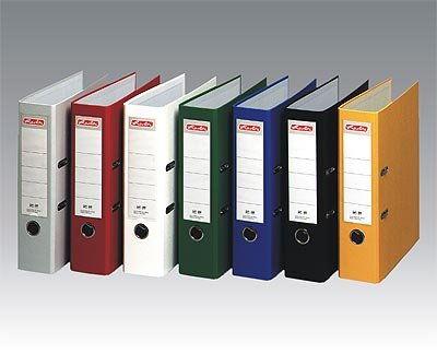 Segregator A4, klasa S, zielony