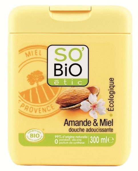 So Bio etic żel pod prysznic migdały i miód, 300 ml