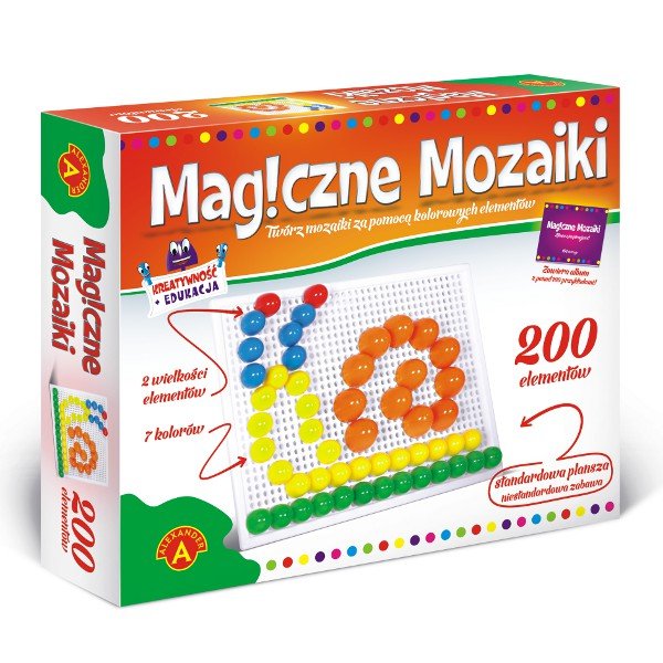 Alexander Magiczne Mozaiki (200 Elementów)