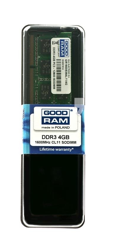 GoodRam 4GB GR1600S364L11/4G DDR3