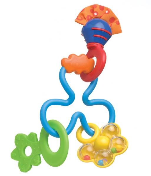 PLAYGRO 181587 Zakręcona grzechotka